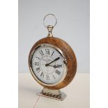 Wooden mantle clock Charles Williams