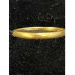 22ct Gold ring size N