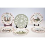 8x Wedgwood cabinet plates, 5x with original boxes