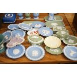 Collection of Wedgwood jasper ware