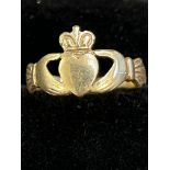 9ct Gold ring Size P