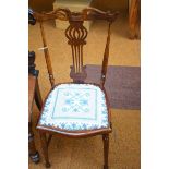 Victorian bedroom chair