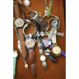 Collection of fashion wristwatches