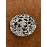 Silver brooch H Norway