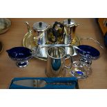 Collection of silver plated ware