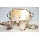 Collection of silver plated ware