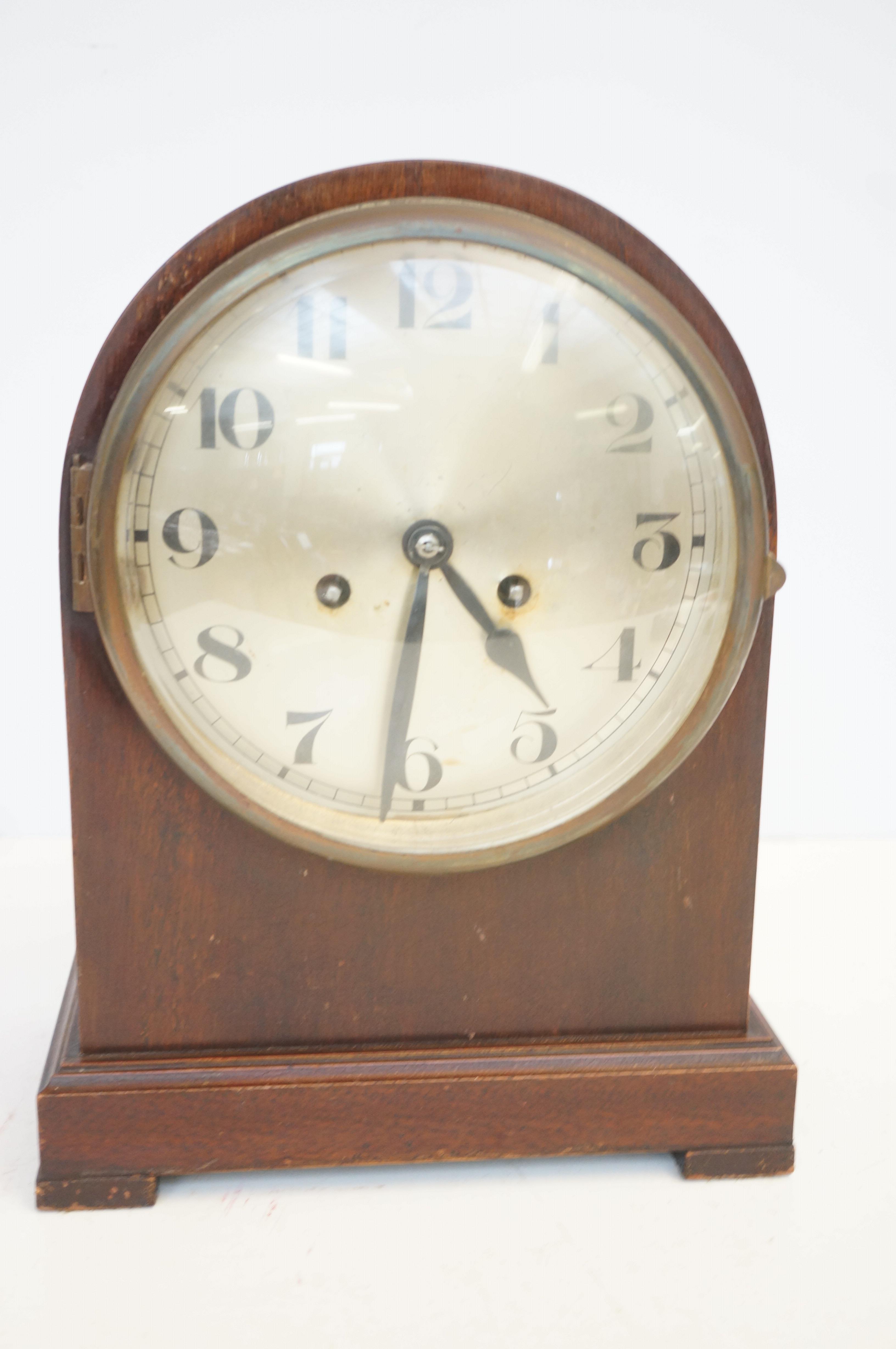 1930's mantle clock height 34 cm