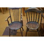 2x Early 20th century chairs