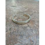 Silver designer bangle G.M 50g