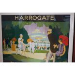 Harrogate framed poster