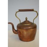 Victorian copper kettle