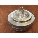 Silver lidded pot 100g