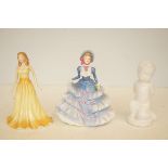 2x Royal Doulton figures & danish figure