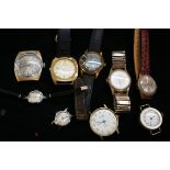 Collection of vintage wristwatches