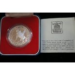 1977 silver crown issued in proof form