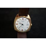 Rotary 17 jewel incabloc wristwatch with date app