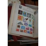 Collection of stamp albums & loose stamps