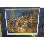 Limited edition signed print by Terrance Cuneo tit