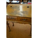 Oriental style 2 draw bureau