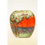 Anita Harris bluebell wood vase Height 13 cm