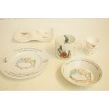 Collection of Peter Rabbit nursery ware by Wedgwoo