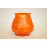 Royal Lancastrian orange peel vase 2651 - nibble t