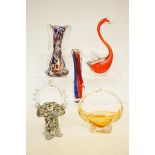 Collection of art glass