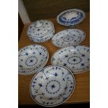 Blue & white pottery