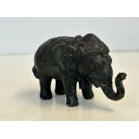 Asian bronze elephant