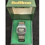 Beltime retro wristwatch with box