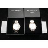 Identity London 2 fashion watches boxed as new