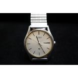 Vintage Seiko quartz day/date wristwatch