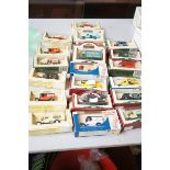 Collection of model vans