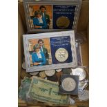 Vintage coin collection to include commemorative c