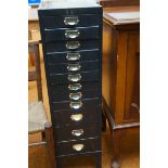 Metal multi drawer cabinet