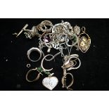 Quantity of silver jewellery - some unmarked Appro