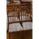 Set of retro chairs, 2 carvers & 4 chairs
