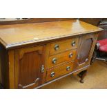 Early 20th century 3 drawer sideboard