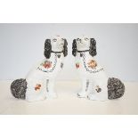 Pair of Staffordshire figures