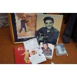 Collection of Elvis memorabilia