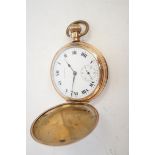 Waltham pocket watch with sub second dial - not cu