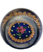 Early Millefiori paperweight with floral design (possibly Paul Ysart)