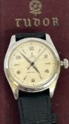 Vintage gents Tudor Rolex oyster wristwatch with o