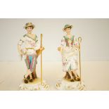 Royal crown derby pair of limited edition figures