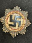 WWII third reich mazi german 'Deutches Kruez' meda