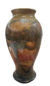 William Moorcroft vase 'Eventide ' very minor hairline to rim Height 32 cm (possible profession rest