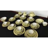 Oriental tea service (Crane pattern) sugar bowl da