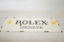 Large enamel metal sign Rolex (reproduction)