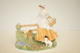 Royal Worcester limited edition figure bluebell ti