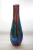 Siddy Langley iridescent glass vase Height 15 cm